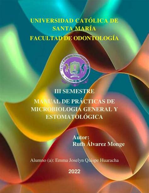 Manual De Pr Cticas De Microbiolog A General Y Estomatol Gica Enma