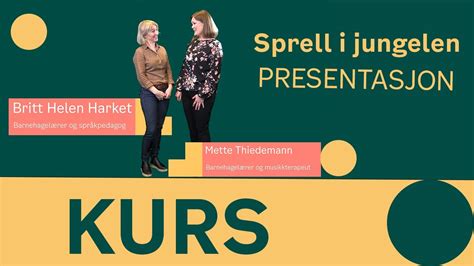 Sprell I Jungelen Kurs Introduksjon 2 Presentasjon YouTube