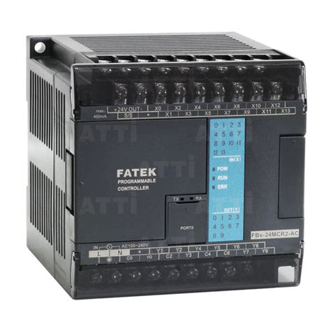 Fatek FBS 24MAR2 D24 PLC Serie FBS Versione Base RS232 14 Ingressi