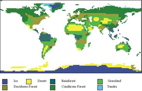 Global Middle Pliocene Biome Reconstruction A Datamodel Synthesis