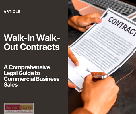 Understanding WIWO: Walk-In Walk-Out Contracts in Queensland Business ...