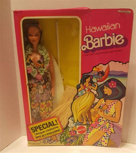 Vintage 1975 Mattel Hawaiian Barbie Doll 7470 1825633111