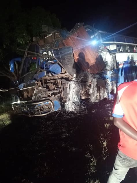 Five Killed 24 Injured In Kampala Gulu Highway Three Car Crash