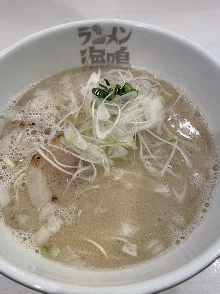 『とんこつラーメン』ラーメン海鳴 福岡空港店のレビュー ラーメンデータベース