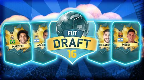 FIFA 16 FUT DRAFT WITH MESSI FIFA 16 FUT DRAFT DEMO YouTube