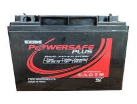 Exide SMF Battery 42 Ah Exide Powersafe Plus SMF Battery Latest Price