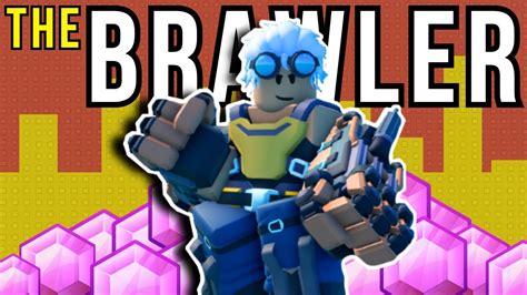 How I Unlocked The Brawler In Tds Roblox Youtube