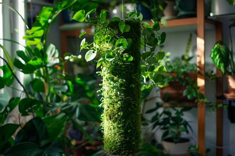 Step By Step Tips Diy Moss Pole For Indoor Plants