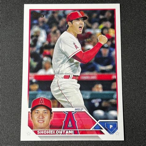 【未使用に近い】最新 2023 Topps Series 1 大谷翔平 No17 ベースカード シリーズ1の落札情報詳細 ヤフオク落札