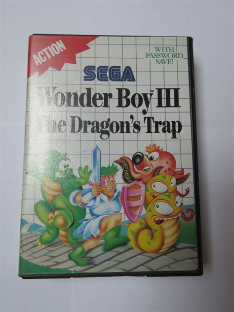 Wonder Boy Iii The Dragon S Trap Master System Pal Prix Photo