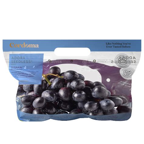 Cordoma Adora Seedless® Black Grapes Skc Fruits Delivery Sg