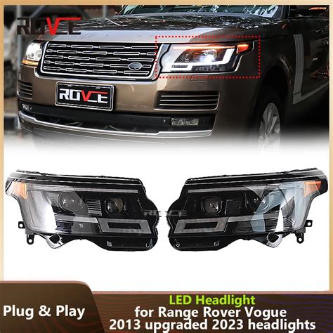 Rovce Led Headlight Lamp Assembly For Land Rover Range Rover Vogue L