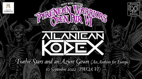 Atlantean Kodex Twelves Stars Live At Pyrenean Warriors Open Air Vi