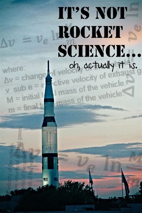 Rocket Science Quotes Quotesgram