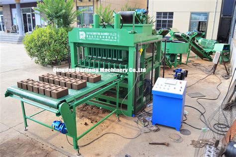 Fully Automatic Eco Soil Mud Interlocking Bricks Clay Block Machine