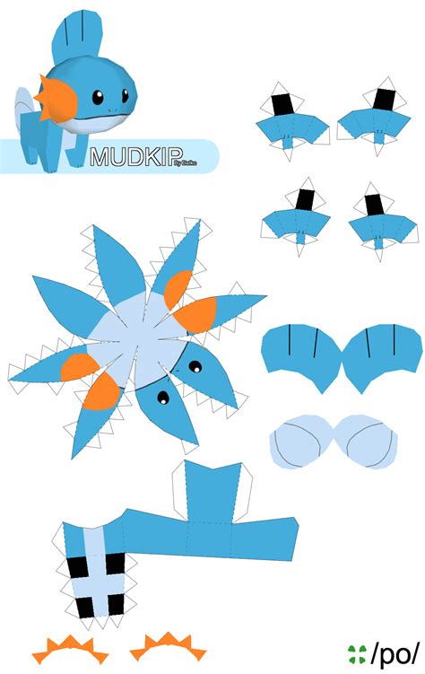 Resultado De Imagem Para Como Fazer Papercraft De Pokémon Pokemon