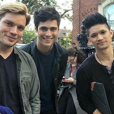 Alec Lightwood Harry Shum Jr And Matthew Daddario Image 6255946 On