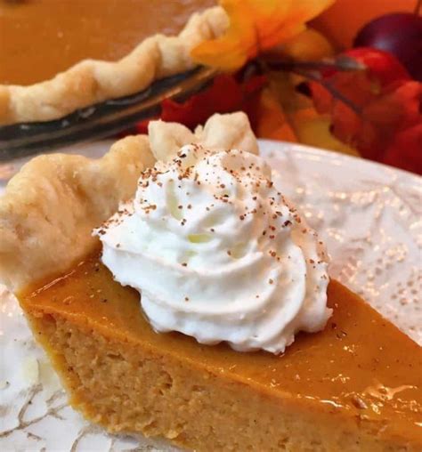 Easy Pumpkin Pie Recipe Norines Nest