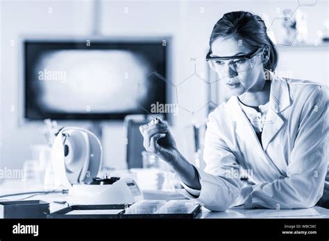 Portrait Of A Confident Female Researcher In Life Science Laboratory