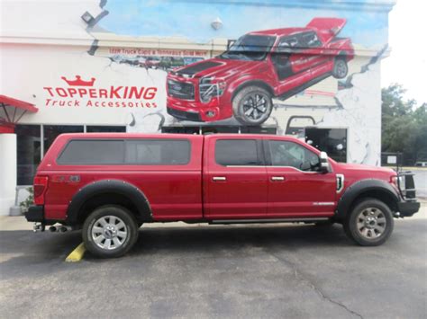 2021 Red Ford F250 Leer 100r Topperking Topperking Providing All Of Tampa Bay With Quality