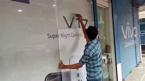 Vinyl Pasting Sign Boards Led Boards Secunderabad Glass Vinyl