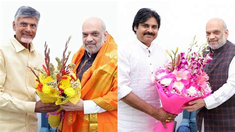 BJP Finalises Alliance With TDP Pawan Kalyan S Jana Sena In Andhra