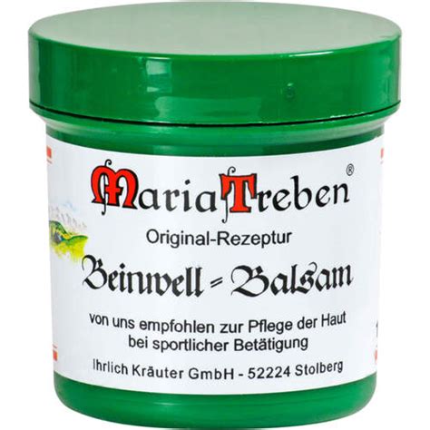 Maria Treben Beinwell Balsam 100 Ml Ab 9 38