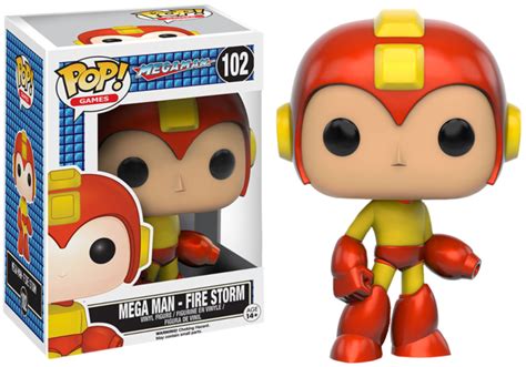 Mega Man Fire Storm Pop Vinyl Figure By Funko Popcultcha