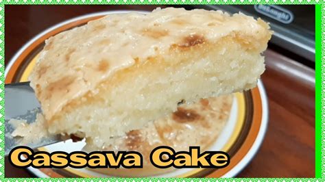 How To Cook Cassava Cake Simple And Easy Recipe YouTube