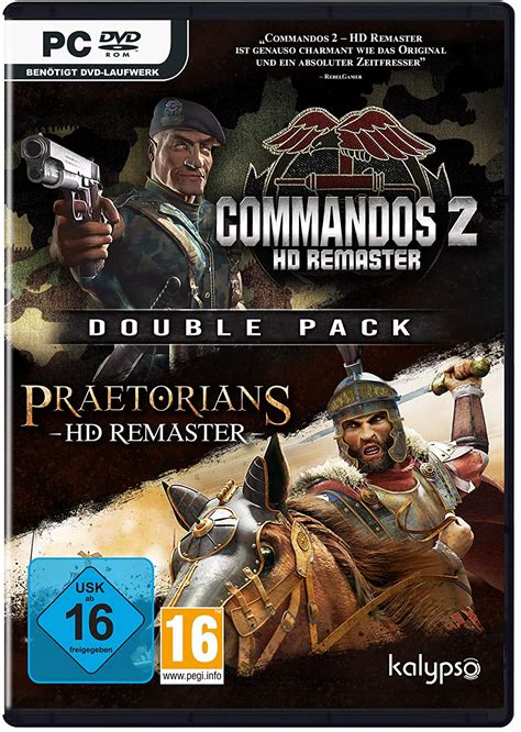 Amazon Commandos 2 Praetorians HD Remaster Double Pack 1 DVD