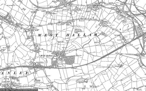 Old Maps of West Hallam, Derbyshire - Francis Frith