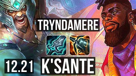 Trynda Vs K Sante Top Games Kr Diamond Youtube