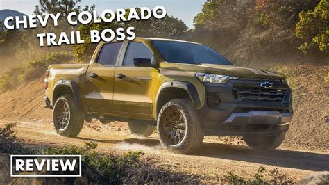 Chevrolet Colorado Trail Boss Review Youtube