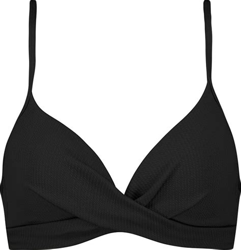 Beachlife Foam Wired Bikini Top Dames Zwart Bol