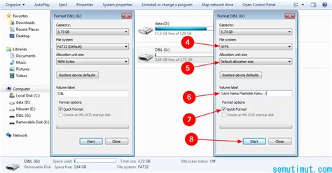 Cara Format Flashdisk Di Laptop Windows 10 8 7 Yang Benar SemutImut