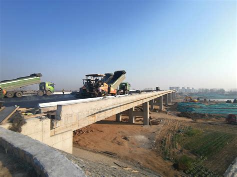 一桥跨东西 两岸变通途 西华县华泰路贾鲁河大桥即将建成通车周口