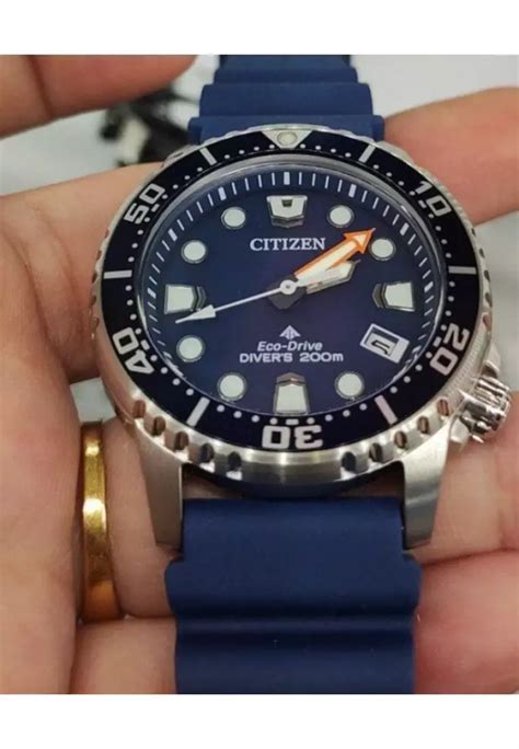 Buy Citizen Citizen Promaster Marine Blue Dial And Polyurethane Strap Men Watch Eo2021 05l 2024