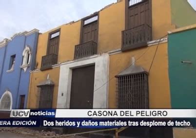 Techo De Casona En Centro Hist Rico Se Desploma Noticias Del Per