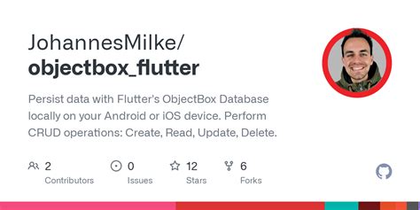 Objectbox Flutter Lib Main Dart At Master JohannesMilke Objectbox