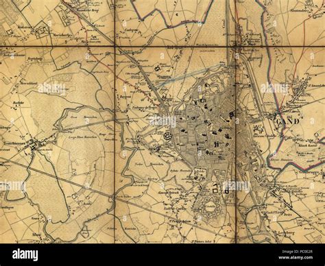 Carte De Gand Banque De Photographies Et Dimages à Haute Résolution