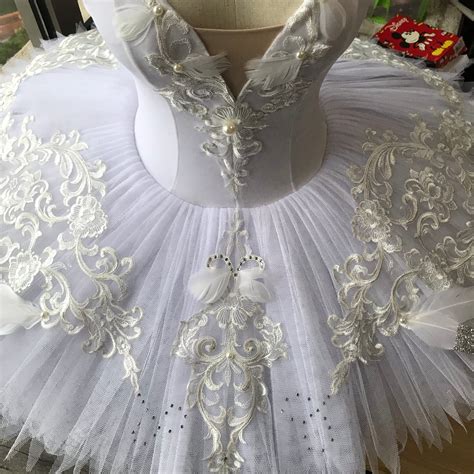 Cost Effective Swan Lake Odette Classic Ballet Costume White Swan Dyin