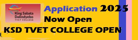 Ksd Tvet College Application Form Open For Apply Online