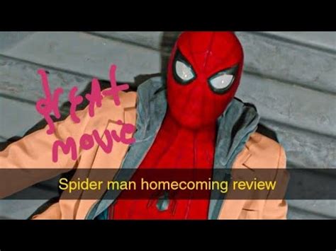 Spider Man Homecoming Review YouTube