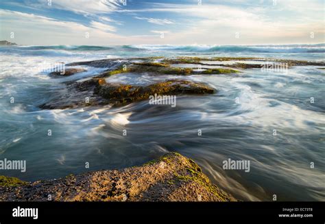 Peaceful Ocean Waves at Johanna Beach, Victoria, Australia Stock Photo - Alamy