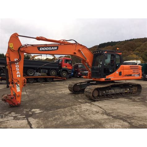 DOOSAN DX225LC Crawler Excavator Used Machines From CJ Leonard