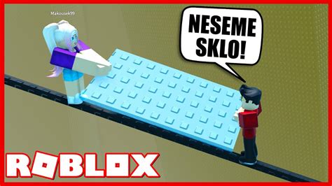 NESEME S MAKKY OBŘÍ SKLO Roblox Don t Shatter w Makousek YouTube