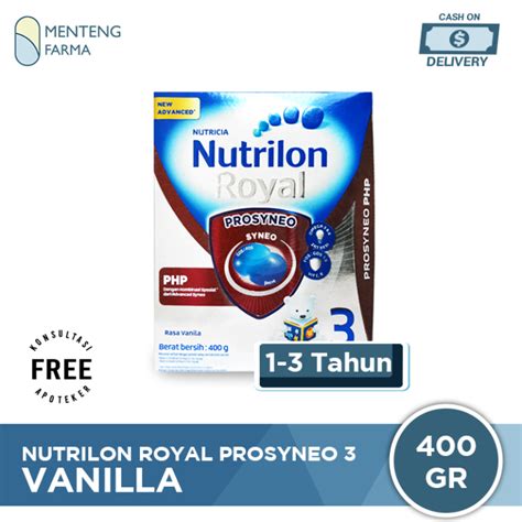 Nutrilon Royal Prosyneo 3 Vanila 400 Gram Lazada Indonesia