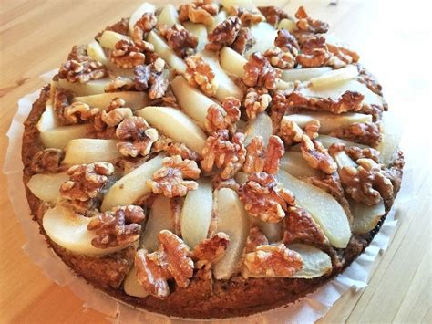 Birnenkuchen Mit Waln Ssen Ohne Zucker Von Voyaga Chefkoch