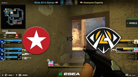 Anonymo vs Wisła Kraków ESEA Premier Season 39 Europe YouTube