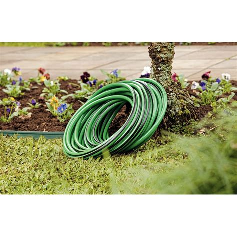 Manguera Flex para Jardín Tramontina Verde con Franja Negra de PVC 4